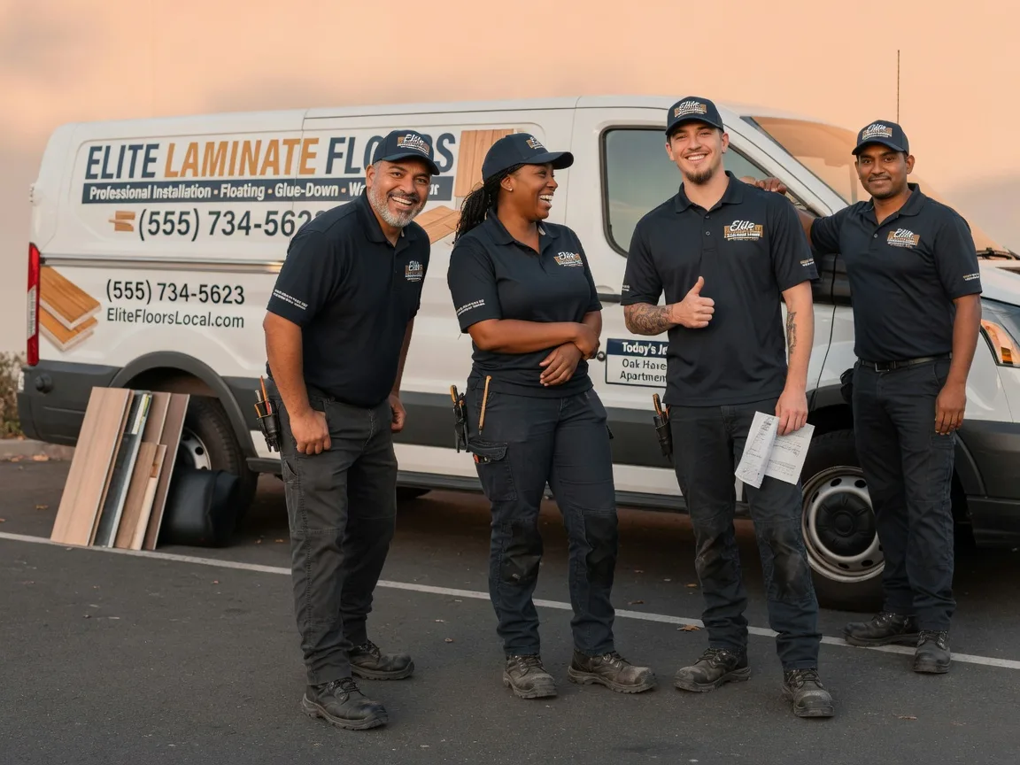 Laminate flooring installation company in Mechanicsburg, IL